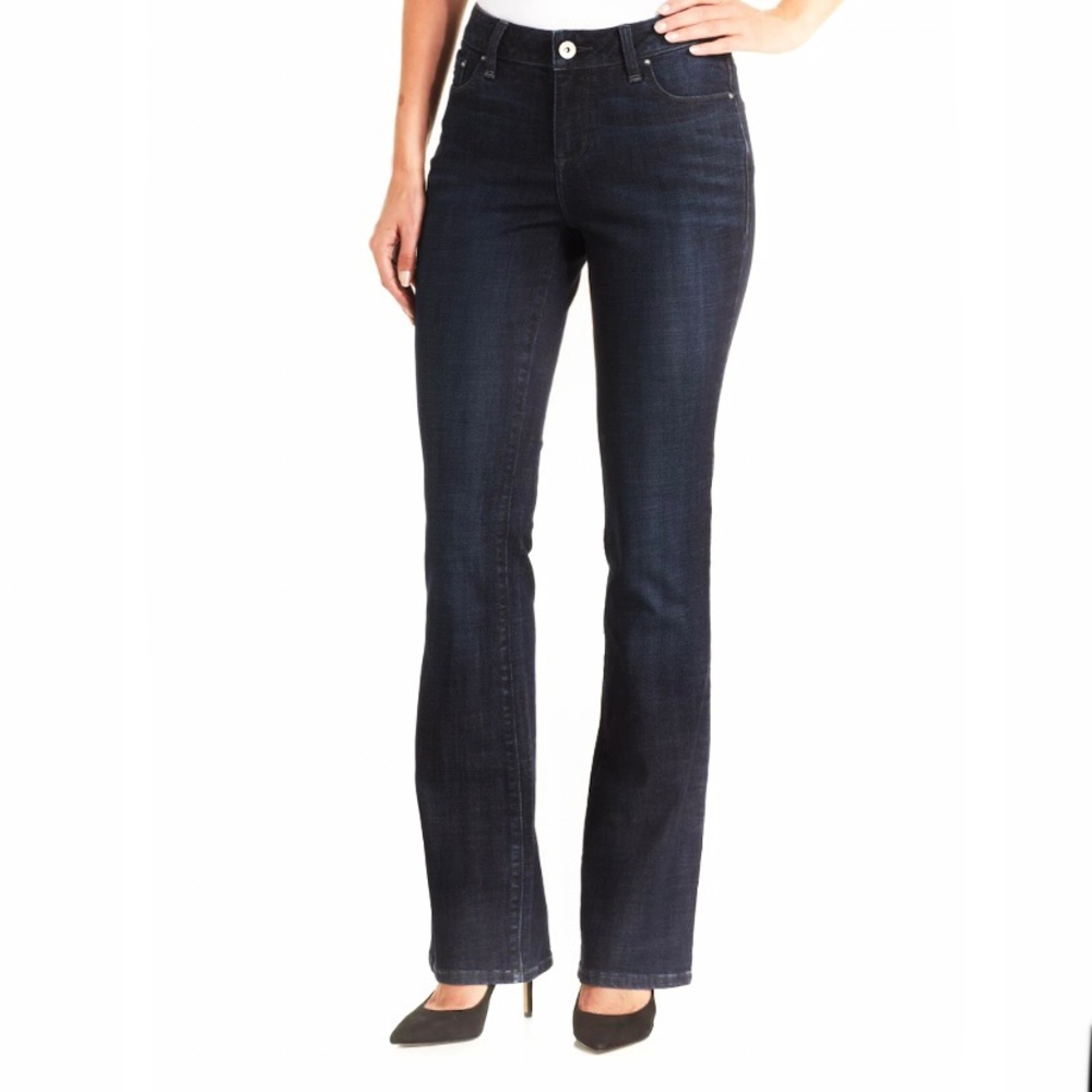 LEE PLATINUM LABEL | boot cut jeans dark wash
